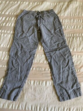 MANGO 100% Linen Pants Size XSmall
